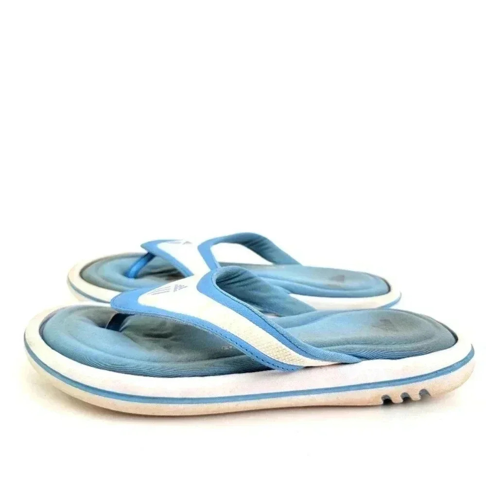 Adidas Comfort Memory Foam Flip Flop Thong Sandals - 5 - Picture 2 of 6